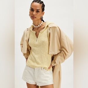 NWT! Free People We The Free Speed Drive Hooded Long Sleeve Sz S/M/L